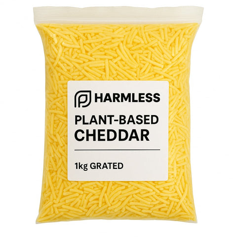Harmless Grated Cheddar 1kg