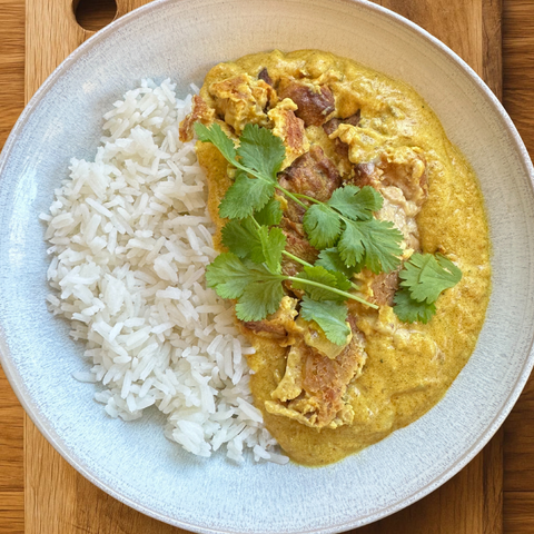 Harmless Plant-Based Chicken Korma