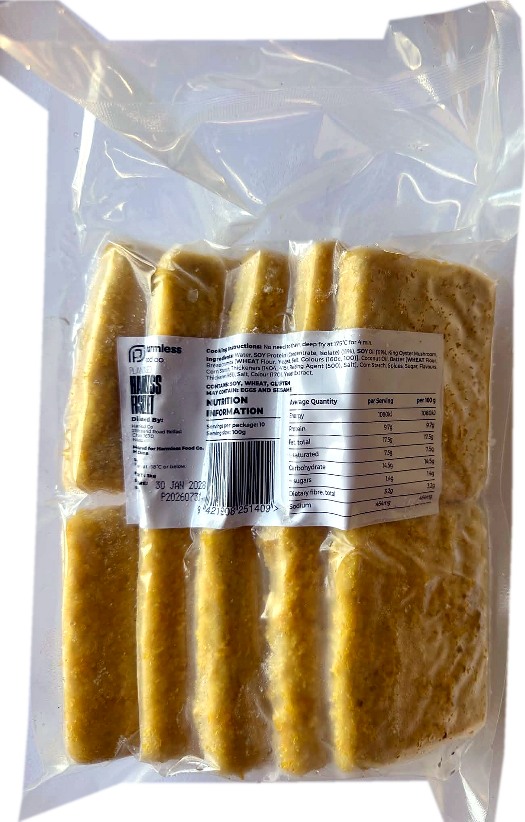 Vegan Fish Fillets| Harmless Food Co